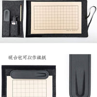 Qiming Wenfang - Juego de pinceles para caligrafía china, pincel chino para escritura y Sumi - Arteztik