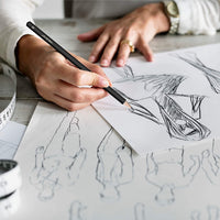 MISULOVE - Juego de lápices de dibujo profesional, 12 lápices de grafito (12B - 4H), ideal para dibujar artes, bocetos, sombreado, para principiantes y artistas profesionales. - Arteztik