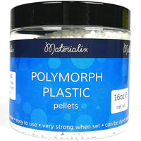 Polymorph - Bote de plástico moldeable a mano, 16.0 fl oz - Arteztik