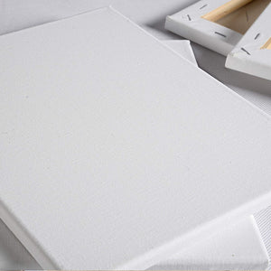Conda - Lienzo para pintura, 12 x 12 pulgadas, 8 unidades, imprimado, 100 % algodón, 5/8 pulgadas, paquete a granel para pintura acrílica, óleo - Arteztik