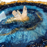 Pigmento de resina epoxi de 2 tonos MEYSPRING, polvo de mica de epoxi y resina de uso artístico, sin grumos ni residuos, sin explosión de resina, excelente para obras de arte, resina epoxi ecológica, resina UV - Arteztik
