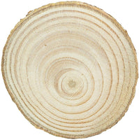 Mini discos de madera de tamaño variado, color natural, para artesanías y manualidades, para decorar hogares y eventos (1.96-3.14 pulgadas, 20 unidades) - Arteztik
