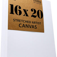 Milo - Lienzo para artista, 16.0 x 20.0 in, 6 unidades - Arteztik