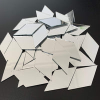 NUORUI 60 azulejos de mosaico con forma de diamante de 2.0 in para proyectos de arte - Arteztik