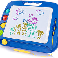Pizarra colorida borrable magnética para bebés/niños, desarrollo de habilidades, tablero de dibujo, por Tonor - Arteztik