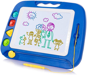 Pizarra colorida borrable magnética para bebés/niños, desarrollo de habilidades, tablero de dibujo, por Tonor - Arteztik