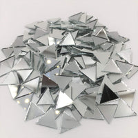 Espejo de mosaico de 0.472 in con forma triangular, 120 piezas - Arteztik