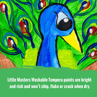 Handy Art Little Masters Pintura Tempera lavable 1/2 Galón, Verde - Arteztik
