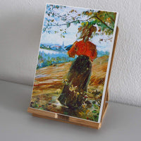 Juego de lienzos de algodón prémium preestirados de 12.0 x 16.0 in para pintura acrílica, óleo o húmeda y decoración [paquete de ] - Arteztik