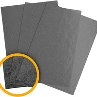 Papel de transferencia de grafito (25 hojas 9 pulgadas x 13 pulgadas) para diseños en madera, papel, y otras superficie, por MyArtscape™. - Arteztik