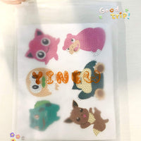 YINEW - Kit de pegatinas de pintura con diamantes para niños, bricolaje 5D Pikachu Diamond Art Mosaico pegatinas por números Kits - Arteztik