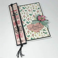 Sello simplemente transparente con sellos Fear Not encourage Words Christian Religious de 4.0 x 6.0 in – 8 piezas - Arteztik