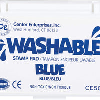 Center Enterprises Almohadilla para timbre lavable, azul - Arteztik