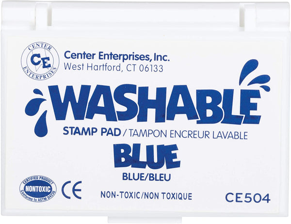 Center Enterprises Almohadilla para timbre lavable, azul - Arteztik