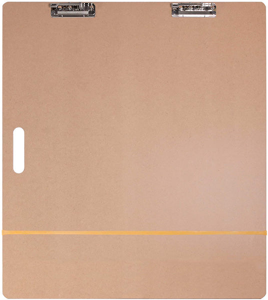 Helix Wooden Lightweight Drawing Board, 18 x 24 Inch, Metal Edge (37408)