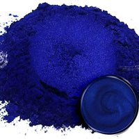 Pigmento en polvo de mica "Angel Blue" (1.76 oz o 50 gr) multiusos para manualidades y manualidades, aditivo | carpintería, epoxi, resina, bombas de baño naturales, pintura, jabón, esmalte de uñas, bálsamo de labios - Arteztik