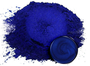 Pigmento en polvo de mica "Angel Blue" (1.76 oz o 50 gr) multiusos para manualidades y manualidades, aditivo | carpintería, epoxi, resina, bombas de baño naturales, pintura, jabón, esmalte de uñas, bálsamo de labios - Arteztik