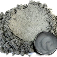 Pigmento en polvo de Mica Tanto Grey (1.76 oz), multiusos, para manualidades, artes y manualidades, carpintería, epoxi, resina, bombas de baño naturales, pintura, jabón, esmalte de uñas, bálsamo de labios (gris oscuro, 1.76 oz). - Arteztik