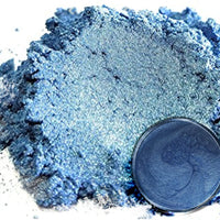Pigmento en polvo de mica "Angel Blue" (1.76 oz o 50 gr) multiusos para manualidades y manualidades, aditivo | carpintería, epoxi, resina, bombas de baño naturales, pintura, jabón, esmalte de uñas, bálsamo de labios - Arteztik