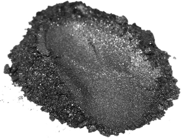 42g/1.5oz Diamond Battleship Grey Mica Powder Pigment (Epoxy,Paint,Color,Art) Black Diamond Pigments - Arteztik