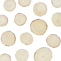 Mini discos de madera de tamaño variado, color natural, para artesanías y manualidades, para decorar hogares y eventos (1.96-3.14 pulgadas, 20 unidades) - Arteztik