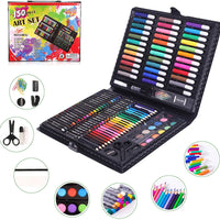 KINSPORY 86PC portátil inspiración y creatividad para colorear arte conjunto niños pintura y dibujo suministros, rosa - Arteztik