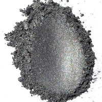 42g/1.5oz"Aluminium" Mica Powder Pigment (Epoxy,Resin,Soap,Plastidip) Black Diamond Pigments - Arteztik