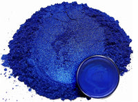 Pigmento en polvo de mica "Angel Blue" (1.76 oz o 50 gr) multiusos para manualidades y manualidades, aditivo | carpintería, epoxi, resina, bombas de baño naturales, pintura, jabón, esmalte de uñas, bálsamo de labios - Arteztik
