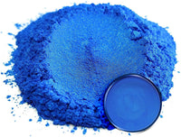 Pigmento en polvo de mica "Angel Blue" (1.76 oz o 50 gr) multiusos para manualidades y manualidades, aditivo | carpintería, epoxi, resina, bombas de baño naturales, pintura, jabón, esmalte de uñas, bálsamo de labios - Arteztik
