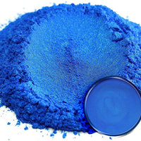Pigmento en polvo de mica "Angel Blue" (1.76 oz o 50 gr) multiusos para manualidades y manualidades, aditivo | carpintería, epoxi, resina, bombas de baño naturales, pintura, jabón, esmalte de uñas, bálsamo de labios - Arteztik
