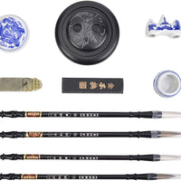 I-MART - Pincel chino para caligrafía, Kanji, Sumi agua, set de pintura - Arteztik