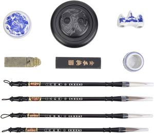 I-MART - Pincel chino para caligrafía, Kanji, Sumi agua, set de pintura - Arteztik