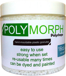 Polyshape Polimorfo mano frasco de 16oz de plástico moldeable - Arteztik