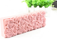 longzang S505 Rose Mar Tamaño Grande Rectángulo Forma Jabón Molde de silicona 3d Handmade Craft Molde - Arteztik

