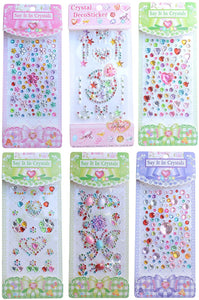 YYaaloa Paquete de 6 hojas 1500 + redondas coloridas con diamantes de imitación, autoadhesivas, para manualidades, cuerpo, uñas, boda, decoración, etc. (6 hojas-02) - Arteztik