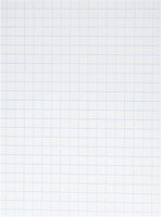 Escuela Smart Cruz de rayas 1/2 inch – Papel para dibujo – 9 x 12 inches – Resma de 500 – Color Blanco - Arteztik
