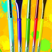 Crayola Arts & Craft - Pinceles (1 unidad), varios colores - Arteztik