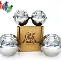 littlefun acero inoxidable 304 Bomba de Baño molde ✮ diseño único pasador para bombas de baño ✮ Relajación y ahorrar su dinero ✮ mezcla tus propias recetas ✮ gratis 2 bolsas de regalo - Arteztik