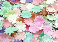 Nava Chiangmai 100 pcs Daisy pétalos de flores de papel Mulberry Artificial manualidades adornos para álbumes de recortes, suministro de boda accesorio Diy, varios colores pétalos de flores - Arteztik
