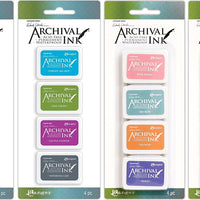 Wendy Vecchi Mini almohadillas para orejas de tinta de archivo juegos # 1 – # 4 – cuatro artículo Bundle - Arteztik