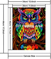 DIY 5D Diamond Painting Kits for Adults, Full Drill Rhinestone Embroidery Paint for Kids, Home Wall Decor Cross Stitch Arts Number by Aunkun (Colorful Flowers Cross 13.3x17.3 inch) - Arteztik
