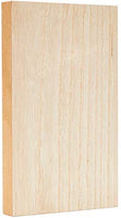 Bright Creations bloques de madera sin terminar para manualidades, bloque de letreros, juegos para niños (7 x 7 in, 4 unidades) - Arteztik
