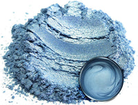 Pigmento en polvo de mica "Angel Blue" (1.76 oz o 50 gr) multiusos para manualidades y manualidades, aditivo | carpintería, epoxi, resina, bombas de baño naturales, pintura, jabón, esmalte de uñas, bálsamo de labios - Arteztik
