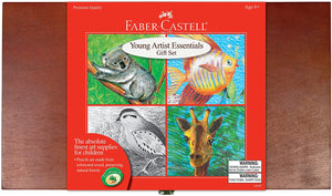 Faber Castell - Set de arte para niños, Set de Esenciales del Artista, Colores Variados - Arteztik