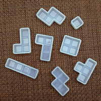 Molde de silicona hecho a mano con forma de cubo, molde cuadrado tridimensional, caja de almacenamiento, molde de resina epoxi, molde de gel de sílice para manualidades. - Arteztik