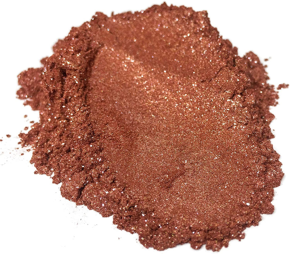 42g/1.5oz Diamond Copper Penny Mica Powder Pigment (Epoxy,Paint,Color,Art) Black Diamond Pigments - Arteztik