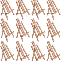 US Art Supply Caballete con armazón en forma de A, para exhibir sobre la mesa, tamaño pequeño, 11 pulgadas de alto (1 cada uno) - Arteztik