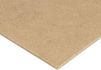 Tablero de madera MDF, tablero de fibra de densidad media, tablero de madera dura (6 x 8 x 0.0785 in, marrón, 30 unidades) - Arteztik
