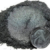 Pigmento en polvo de Mica Tanto Grey (1.76 oz), multiusos, para manualidades, artes y manualidades, carpintería, epoxi, resina, bombas de baño naturales, pintura, jabón, esmalte de uñas, bálsamo de labios (gris oscuro, 1.76 oz). - Arteztik