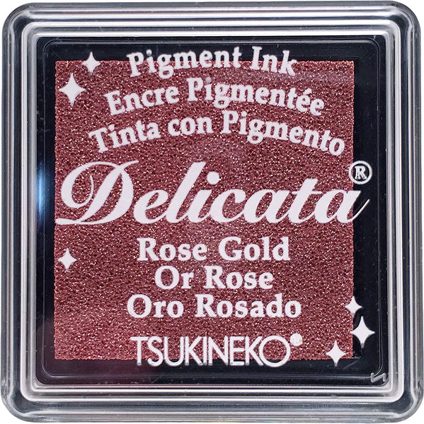 Imagina oro rosa Delicata pequeña almohadilla de tinta de pigmento - Arteztik